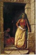 unknow artist Arab or Arabic people and life. Orientalism oil paintings 611 France oil painting artist